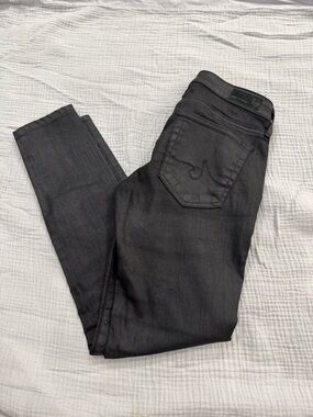 Ag Adriano Goldschmied Black Skinny Jeans